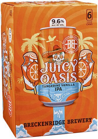Breckenridge Brewery Juicy Oasis Tangerine Vanilla