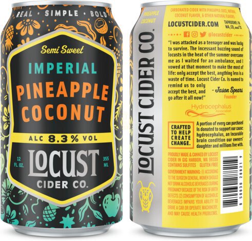 Pineapple Coconut Cider 6x12oz