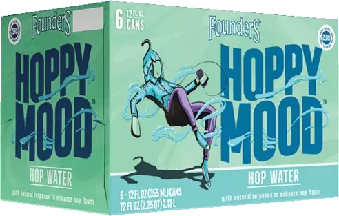 Founders Hoppy Mood N/A Hop Water 12oz Can