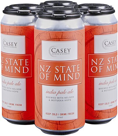 Casey Brewing Nz State Of Mind Cn16oz Ea