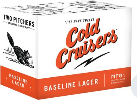 Two Pitchers Baseline Lager Cold Cruisers