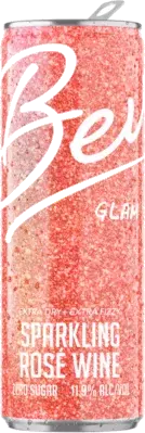 Bev Glam Sparkling Rosé Wine