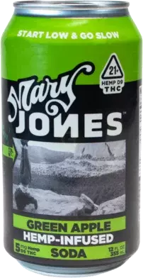 Mary Jones Green Apple Soda 10mg