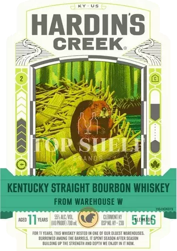 Hardin S Creek Warehouse W Year Old Bourbon