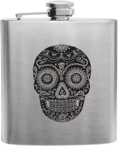 Dia De Los Muertos Stainless Steel Flask By True