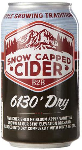 Snow Capped 6130 Blend Hard Cider Colorado 4/12 Oz