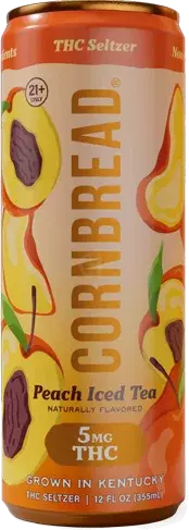 Cornbread Peach Iced Tea 5mg Thc