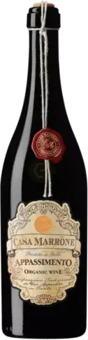 Casa Marrone Appassimento Org Grapes Red Wine