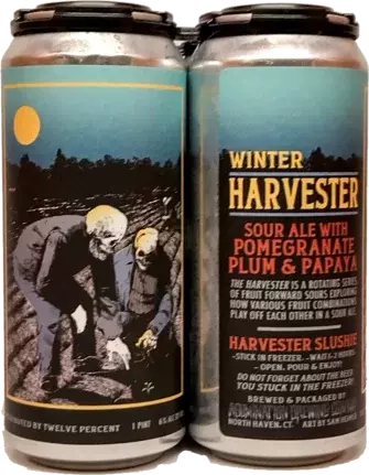 Abomination Winter Harvester Pomegranate Sour Ale C