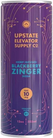 Upstate Elevator Blackberry Zinger 10mg Thc Hemp Infused