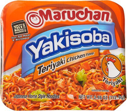 Maruchan Yakisoba Japanese Home Style Noodles Teriyaki Chicken