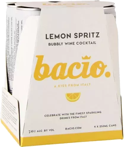Bacio Lemon Spritz Bubbly Wine Cocktail