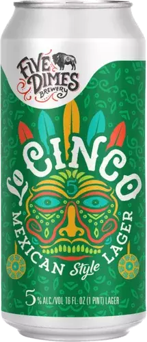 Five Dimes Lo Cinco Mexican Lager