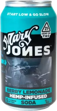 Mary Jones Berry Lemonade Soda 10mg