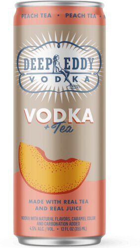 Deep Eddy Seltzer Vodka Tea Peach Tea
