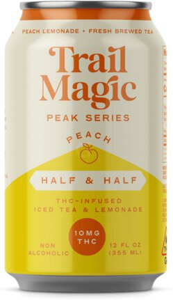 Trail Magic Half & Half Peach 10mg Thc Cn