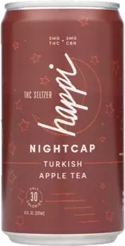 8ozcan Happi 5mg Thc Seltzer Nightcap Turkish Apple Tea