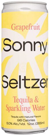 Sonny Beverages Tequila & Sparkling Water Grapefruit Seltzer