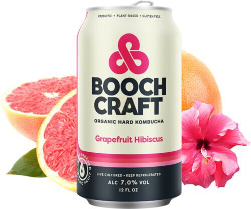 Booch Craft Grapefruit Hibiscus