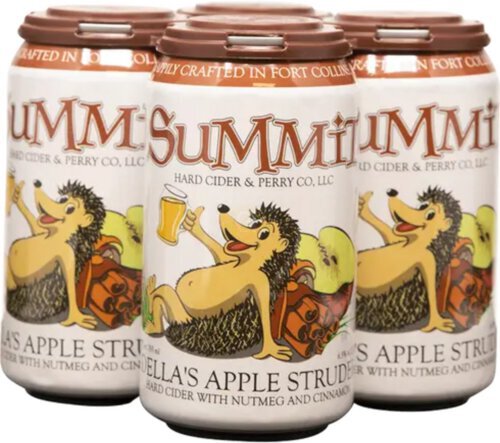 Summit Hard Cider Dellas Apple Strudel Cns
