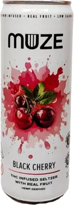 Muze Black Cherry Thc Seltzer