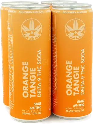 Foundry Nation Orange Tangie 10mg Thc