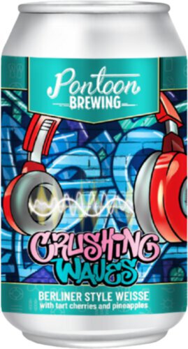Pontoon Crushing Waves Berliner Weisse 6 Pack Cans
