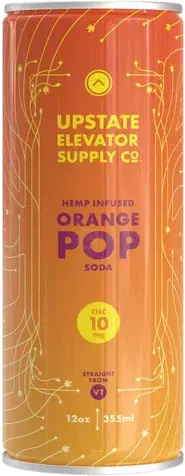 Upstate Elevator Orange Pop Soda 10mg Thc