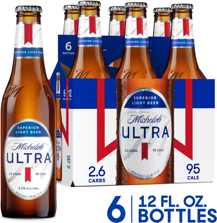 Michelob Ultra 6Pk Bottles 12OZ Keller's Beer, Selinsgrove, PA