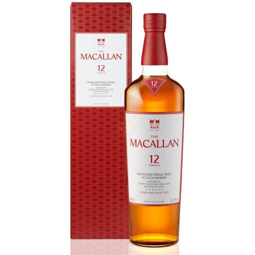 ウイスキー The Macallan 12 Year Old Single Malt large.png?format=square