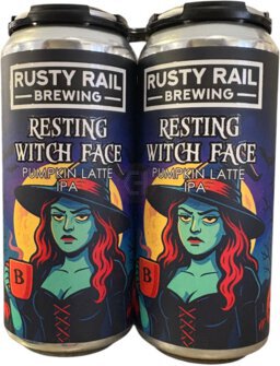 Rusty Rail Resting Witch Face