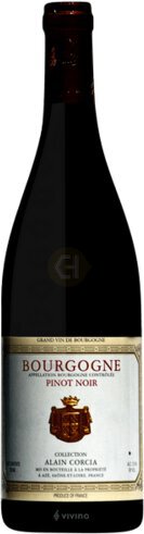 Alain Corcia Bourgogne Pinot Noir Aged In Oak Barrels