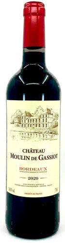 Moulin De Gassiots Bordeaux Rouge