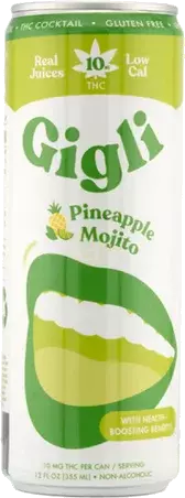 Gigli Thc 10mg Single Pineapple Mojito