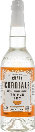 Rock Town Distillery Craft Cordials Triple Sec Liqueur Liter