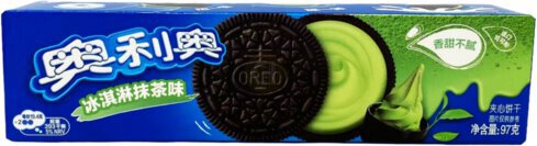 Oreo Cookies Ice Cream Matcha Flavor