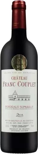 Chateau Franc Couplet Bordeaux Single Glass