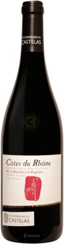 Les Vignerons Du Castelas Cotes Du Rhone Rouge