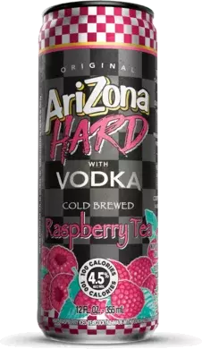 Arizona Hard Vod Tea Rasp Sgl
