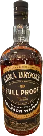Ezra Brooks Full Proof Kentucky Straight Bourbon Store Pick