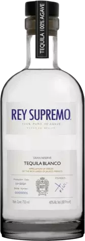 Rey Supremo Tequila Gran Reserva Blanco