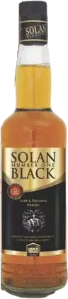 Solan Black Premium Indian Whiskey