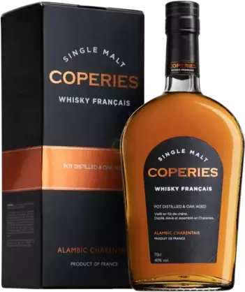 Merlet Coperies Pot Distilled & Oak Aged Alambic Charentais Single Malt Francais Whiskey