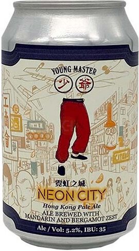 Young Master Neon City Hong Kong Pale Ale 12oznr
