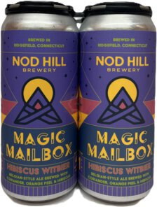 Nod Hill Brewing Magic Mailbox Hibicus Witbier Brewed With Orange
