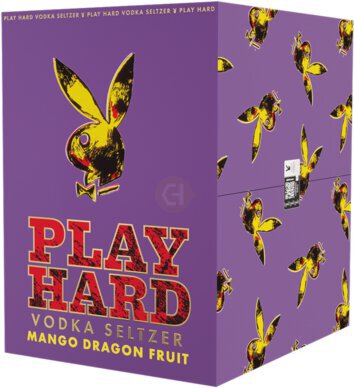 Play Hard Seltzer Mango Dragon Fruit