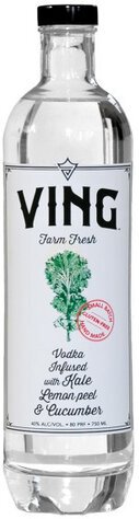 VING INFUSED KALE LEMON & CUCUMBER VODKA