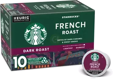Starbucks French Roast Dark Keurig Brewed K Cups
