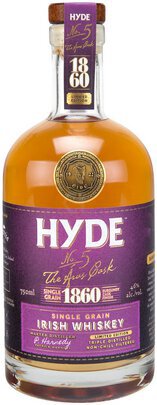 Hyde Irish Whiskey No 5 Burgundy Finish 6 Year Old