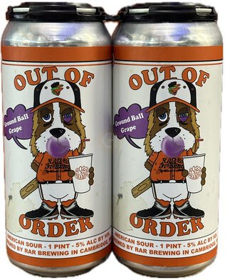 Rar Brewing Out Of Order Ground Ball Grape